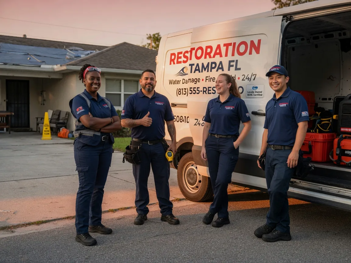 Water Damage Restoration company in Tipton, PA