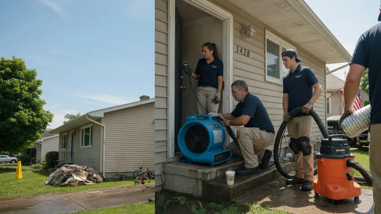 Water Damage Restoration in Tipton, PA near me